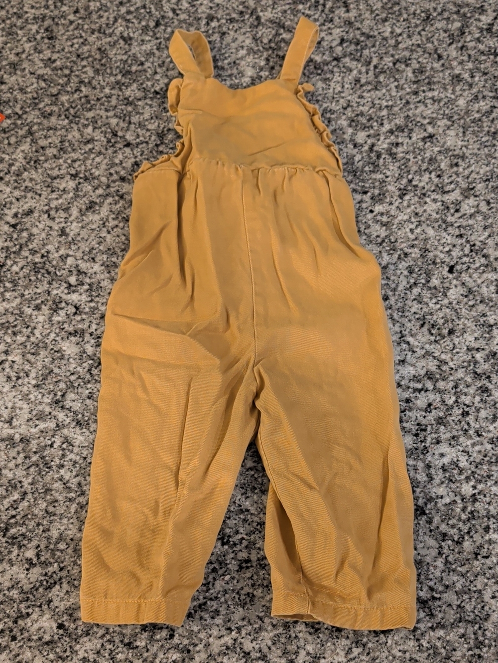 Zara Mustard Yellow Kids Jumpsuit Romper